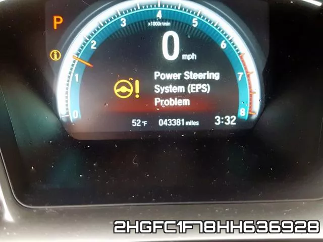 2HGFC1F78HH636928 фото 9