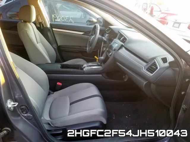 2HGFC2F54JH510043 фото 6