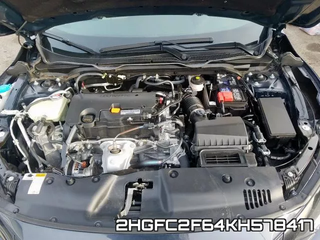 2HGFC2F64KH578417 фото 8