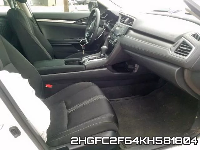 2HGFC2F64KH581804 фото 6