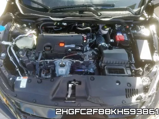 2HGFC2F88KH593861 фото 8