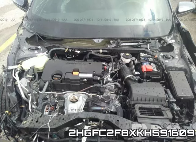 2HGFC2F8XKH591609 фото 2
