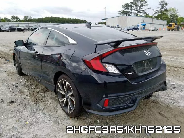 2HGFC3A51KH752125 фото 4