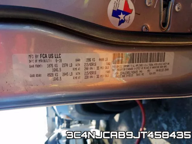3C4NJCAB9JT458435 фото 2