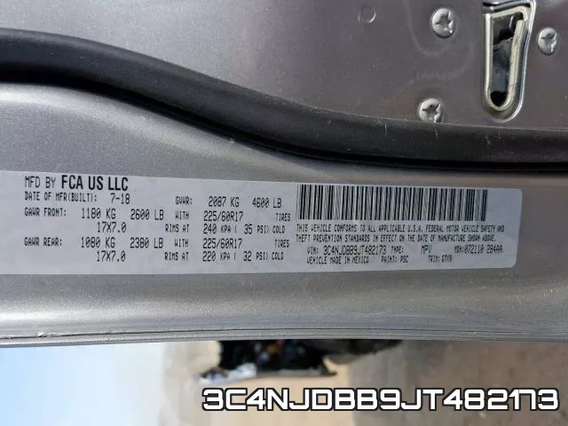3C4NJDBB9JT482173 фото 2