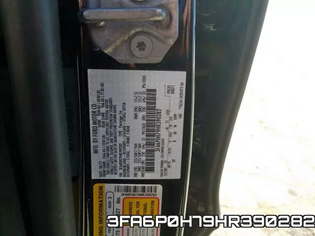 3FA6P0H79HR390282 фото 2