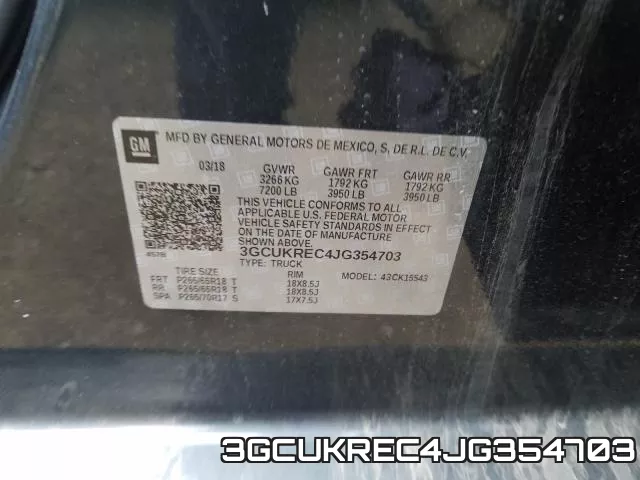 3GCUKREC4JG354703 фото 2