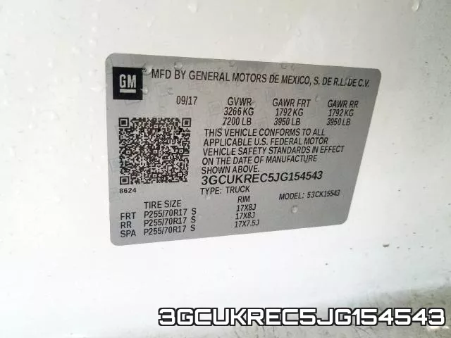 3GCUKREC5JG154543 фото 2