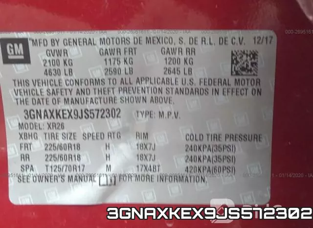 3GNAXKEX9JS572302 фото 10