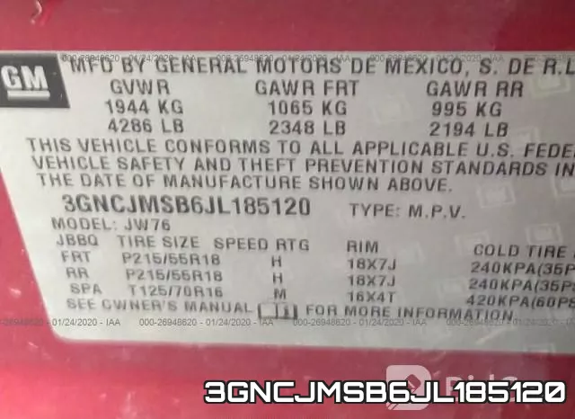 3GNCJMSB6JL185120 фото 10