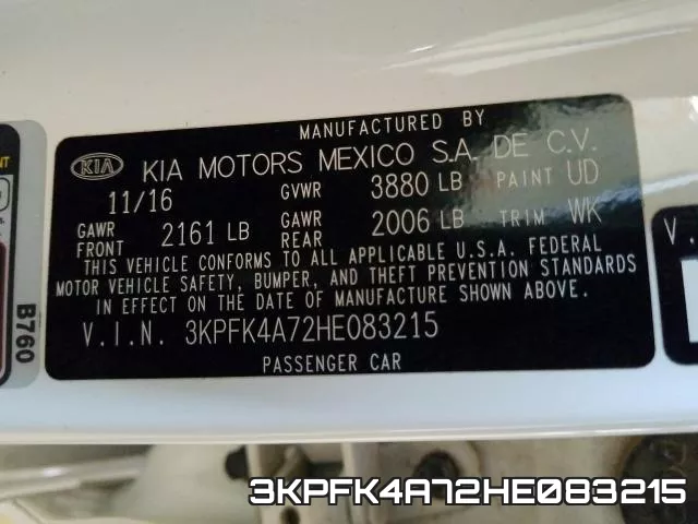 3KPFK4A72HE083215 фото 2