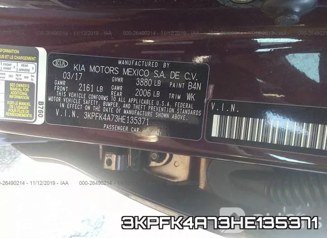 3KPFK4A73HE135371 фото 10