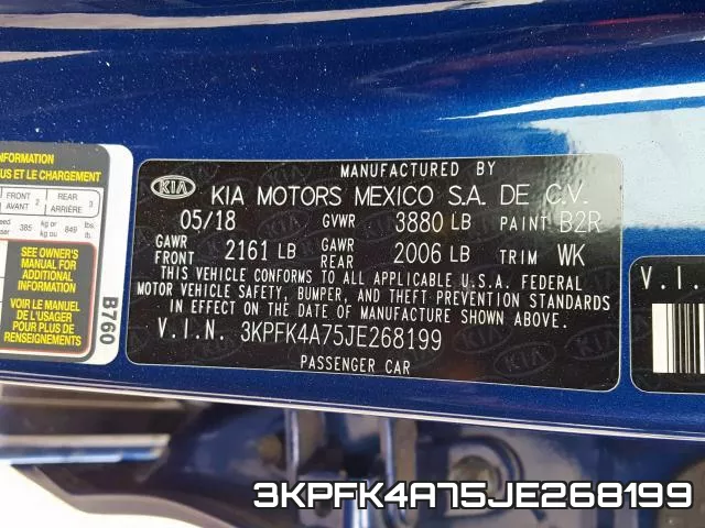 3KPFK4A75JE268199 фото 2