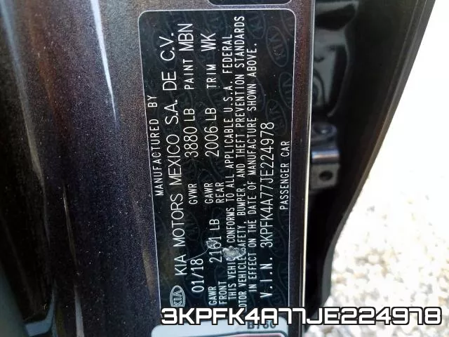 3KPFK4A77JE224978 фото 2