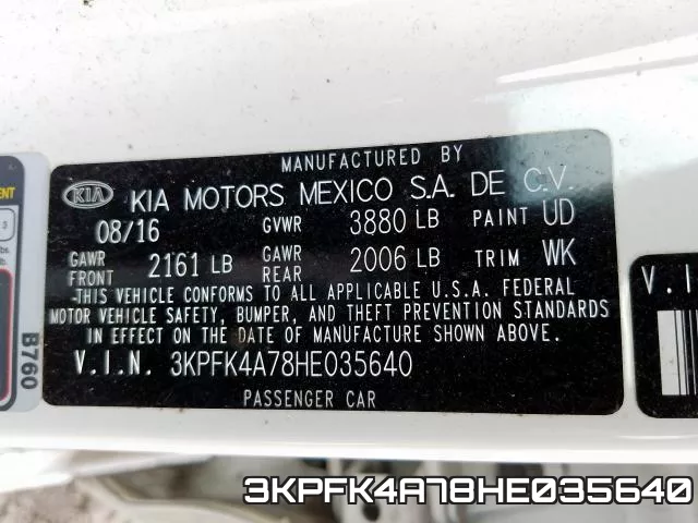 3KPFK4A78HE035640 фото 2