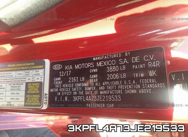 3KPFL4A73JE219533 фото 10