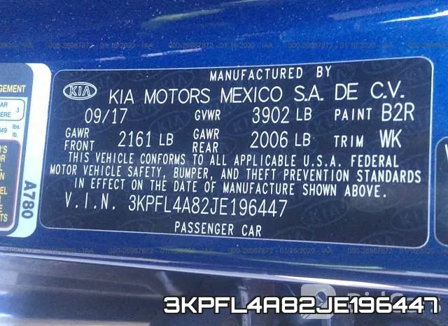 3KPFL4A82JE196447 фото 10