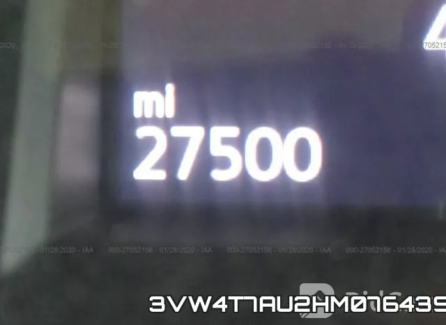 3VW4T7AU2HM076439 фото 8