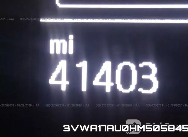 3VWA17AU0HM505845 фото 8