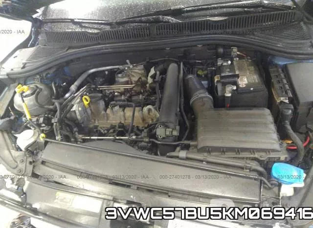 3VWC57BU5KM069416 фото 2