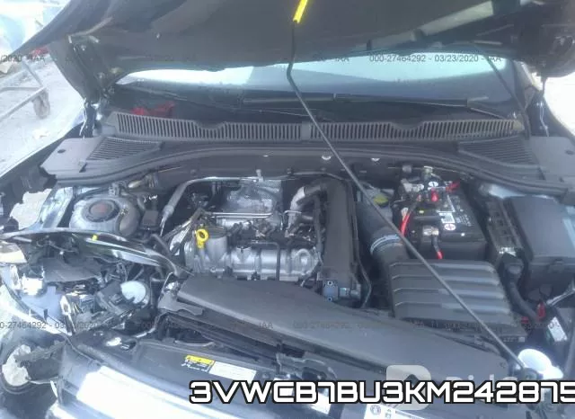3VWCB7BU3KM242875 фото 2