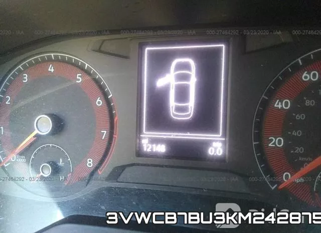 3VWCB7BU3KM242875 фото 8