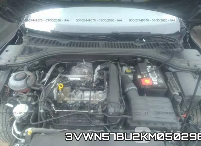 3VWN57BU2KM050296 фото 2
