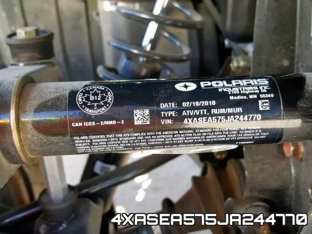 4XASEA575JA244770 фото 2