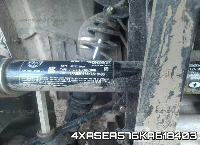 4XASEA576KA618403 фото 2