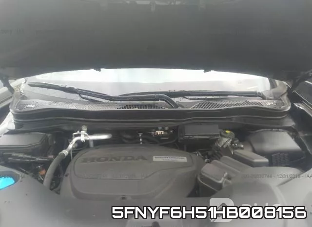 5FNYF6H51HB008156 фото 2