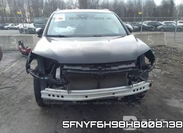 5FNYF6H98HB008738 фото 7