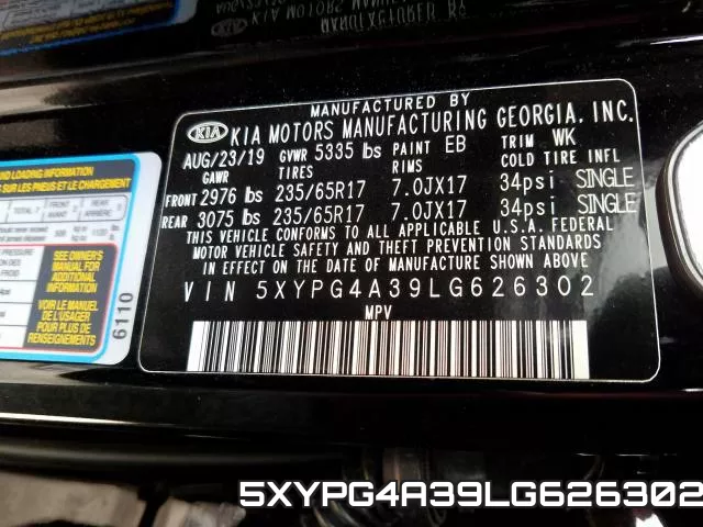 5XYPG4A39LG626302 фото 2