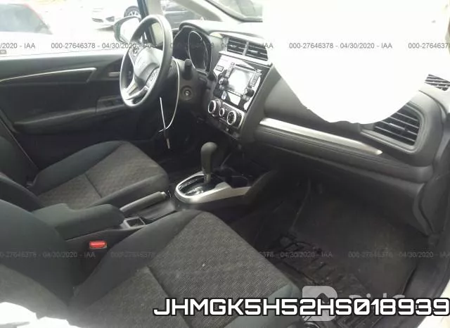JHMGK5H52HS018939 фото 6