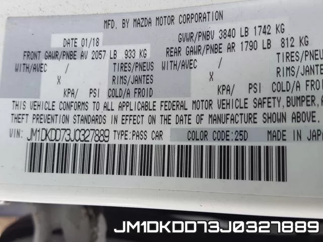 JM1DKDD73J0327889 фото 2