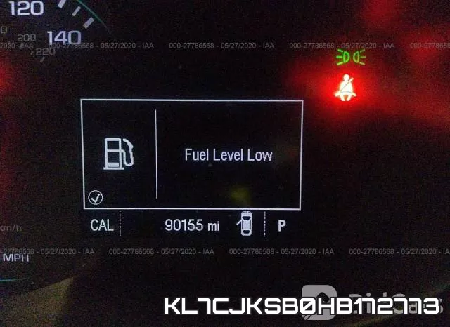 KL7CJKSB0HB172773 фото 8