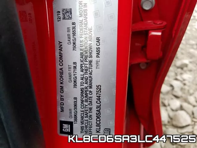 KL8CD6SA3LC447525 фото 2