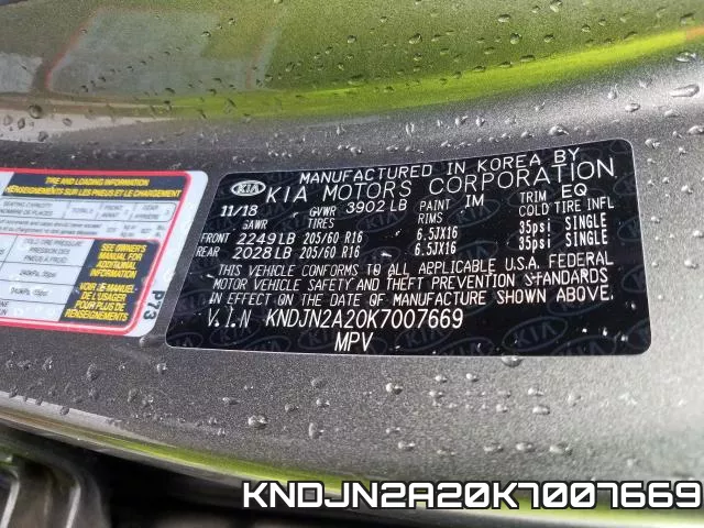 KNDJN2A20K7007669 фото 2