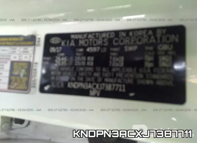 KNDPN3ACXJ7387711 фото 10