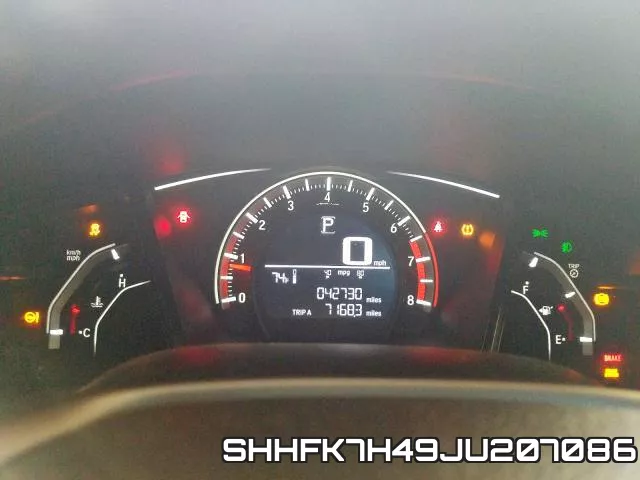 SHHFK7H49JU207086 фото 9