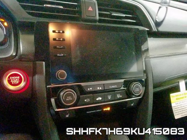 SHHFK7H69KU415083 фото 10