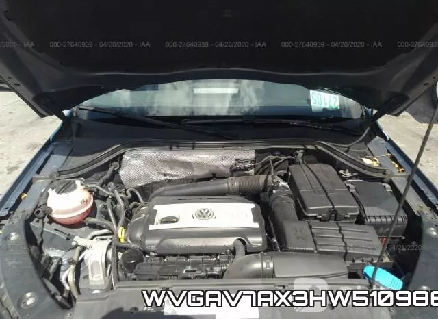 WVGAV7AX3HW510986 фото 2