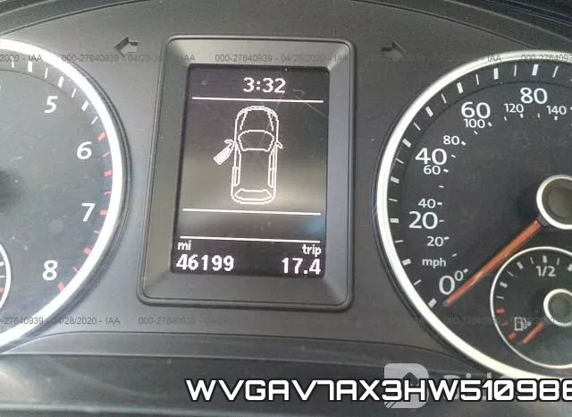 WVGAV7AX3HW510986 фото 8