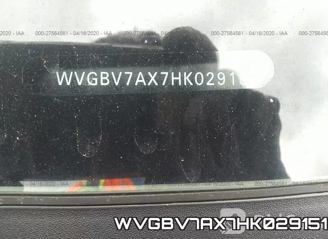 WVGBV7AX7HK029151 фото 10