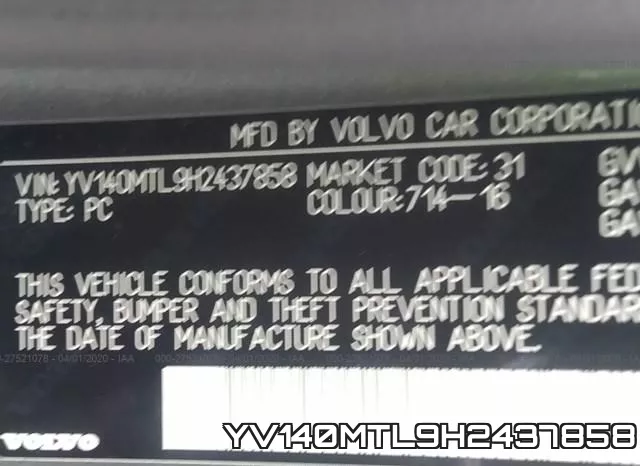 YV140MTL9H2437858 фото 10
