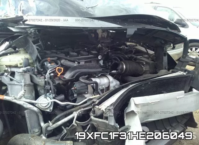19XFC1F31HE206049 фото 2