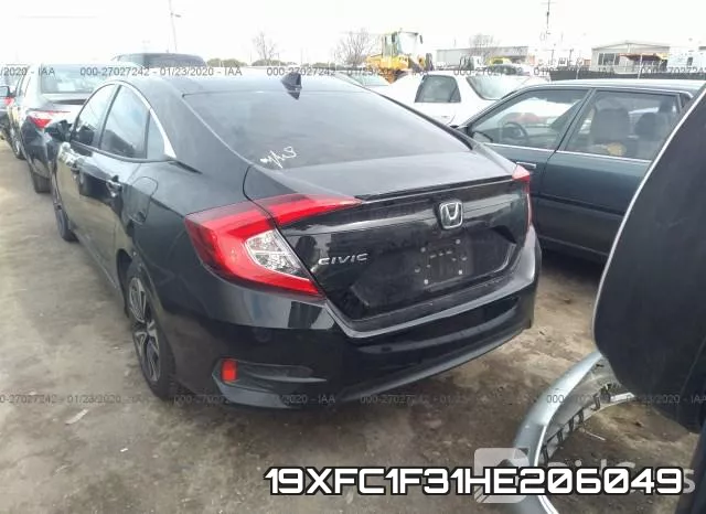 19XFC1F31HE206049 фото 4