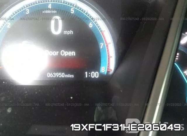19XFC1F31HE206049 фото 8