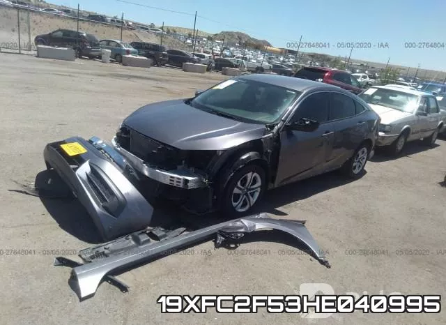 19XFC2F53HE040995 фото 3