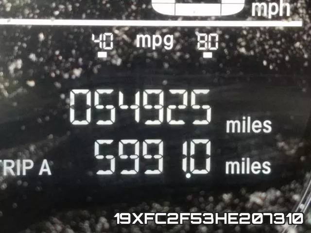 19XFC2F53HE207310 фото 9