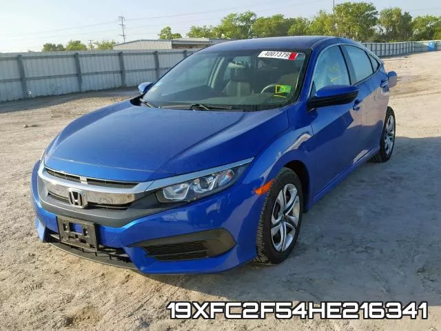 19XFC2F54HE216341 фото 3